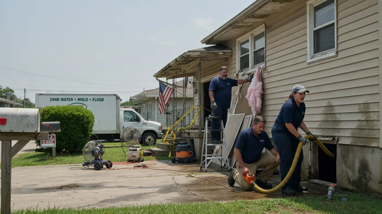 Water Damage Repair in New England, ND near me